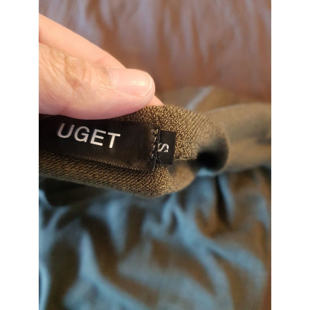 Uget Womens Sweater High Low Dolman Tunic Round Neck Knit Sleeve Size Small - Picture 8 of 12